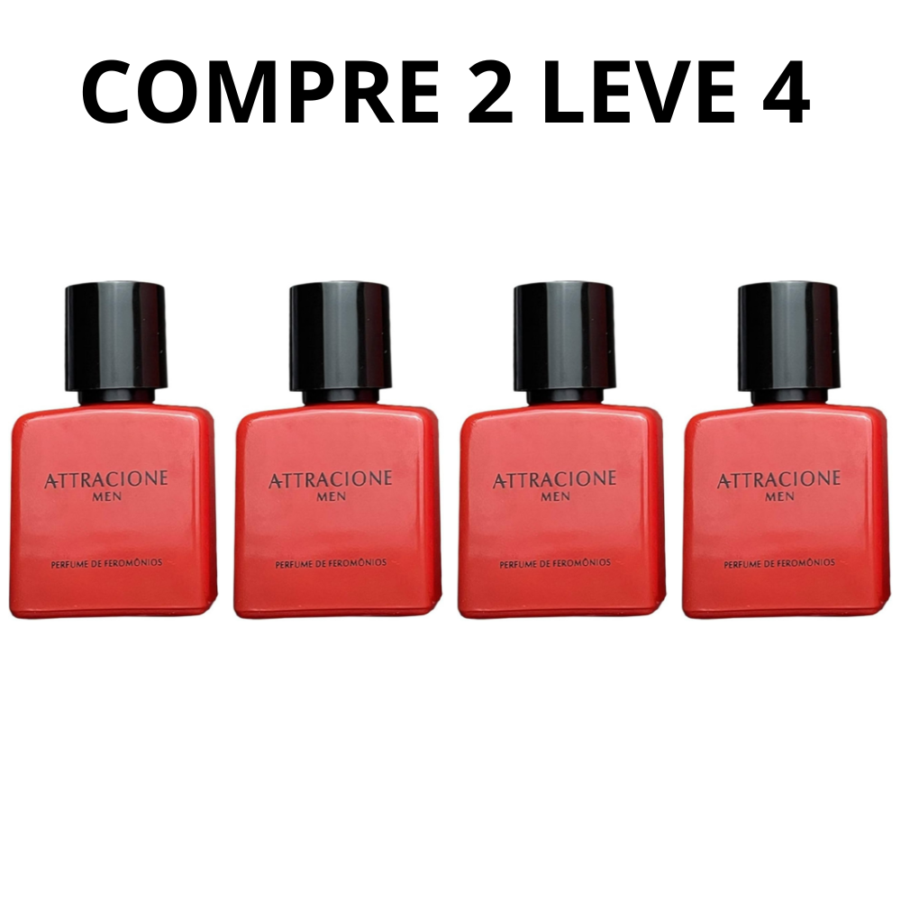 Attracione Men - Perfume de Feromônios - Frete Grátis